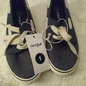 Cat and Jack Canvas Child Shoes
